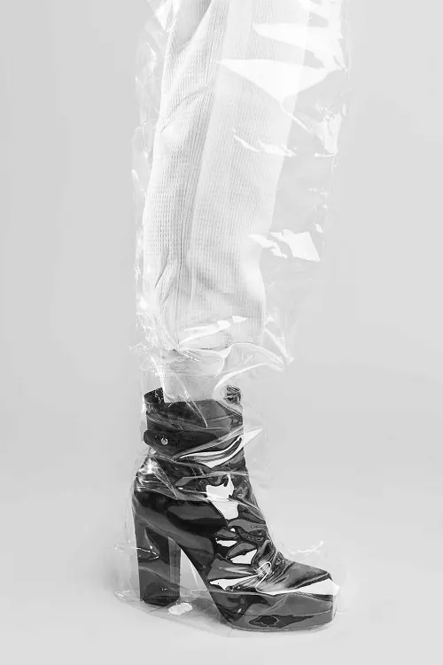 Monochrome Footwear Photography