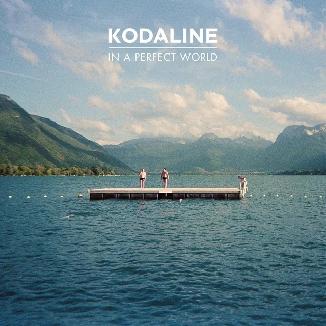 Kodaline lake album cover, minimal, photographic, cool