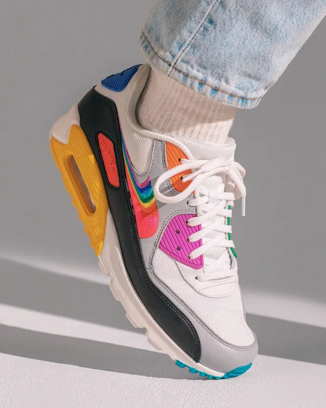 Nike Air Max 90 Be True sneaker, photographic, playful, light