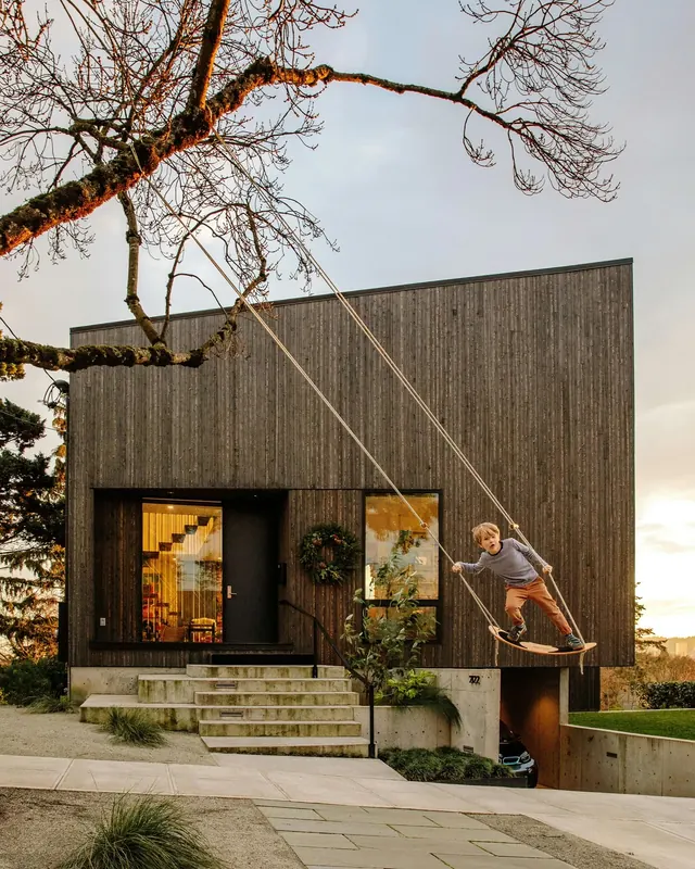 Modern Wood Architecture Exterior