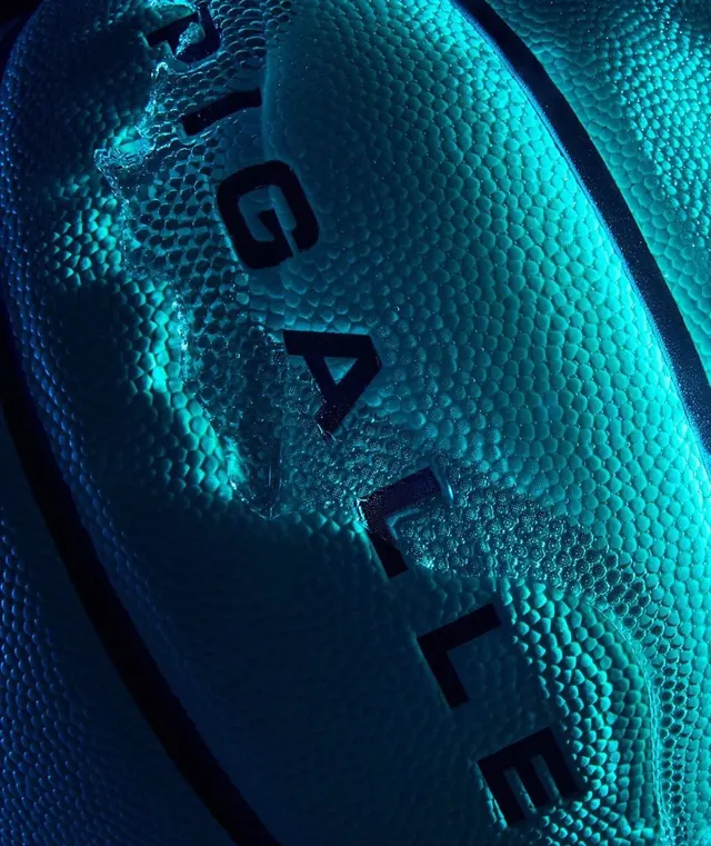 Textured Blue Fabric Close-up