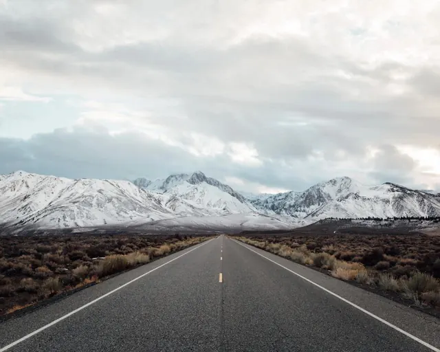 Mountain Road Landscape