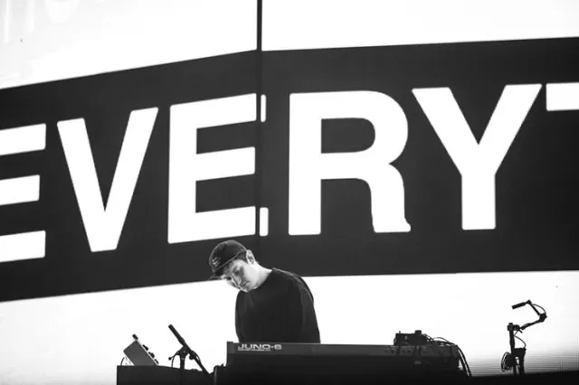 Live synth EVERY backdrop, monochrome, editorial, monochrome