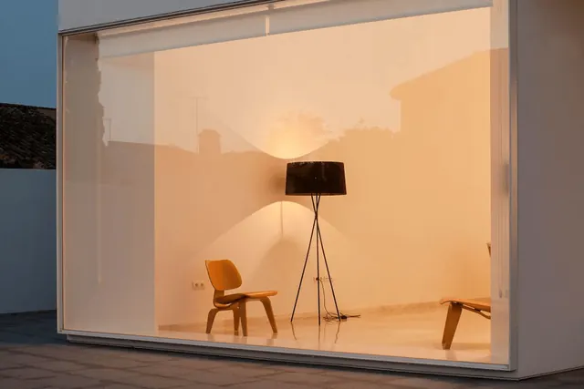 Minimalist Interior Mockup, minimal, photographic, warm