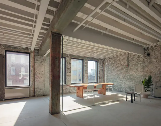 Industrial Loft Interior Design, photographic, minimal, muted