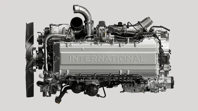 International Engine Mockup, technical, photographic, dark