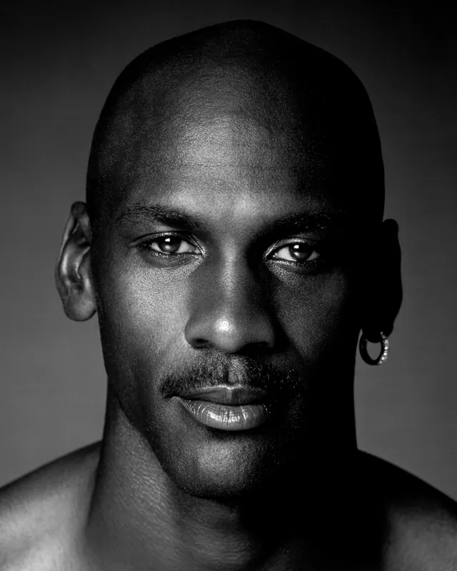 Monochrome Portrait of a Man, monochrome, photographic, monochrome