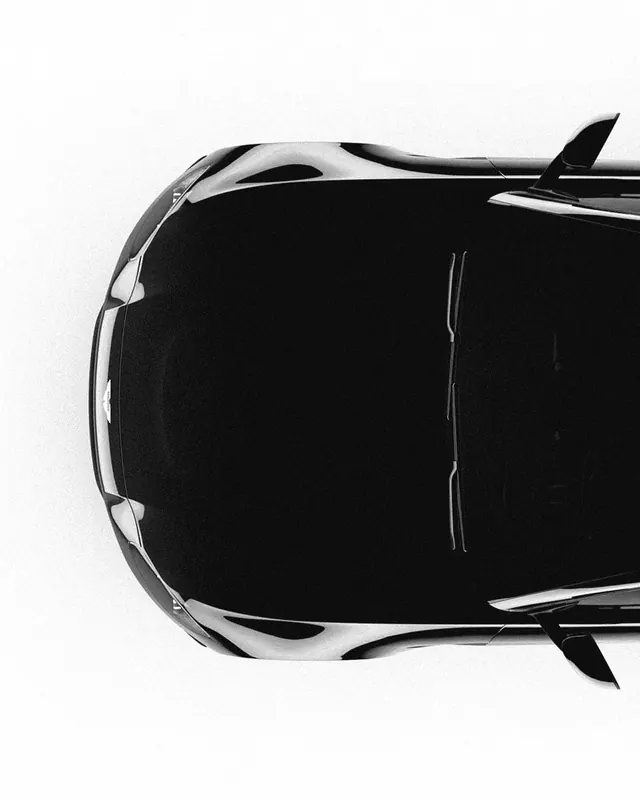 Top-down Car Silhouette