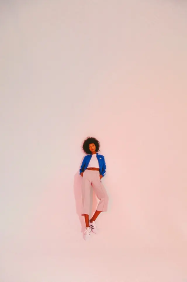 Minimalist Portrait with Soft Shadows