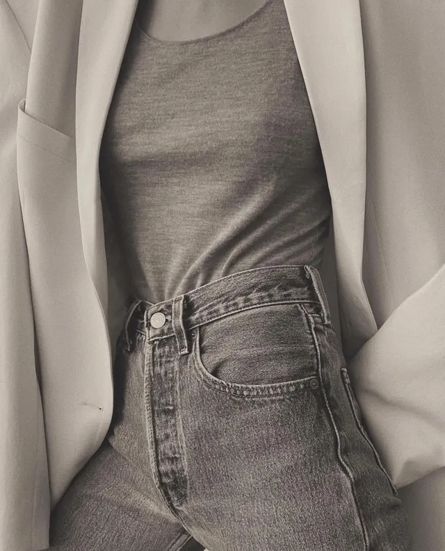 Monochrome Fashion Portrait
