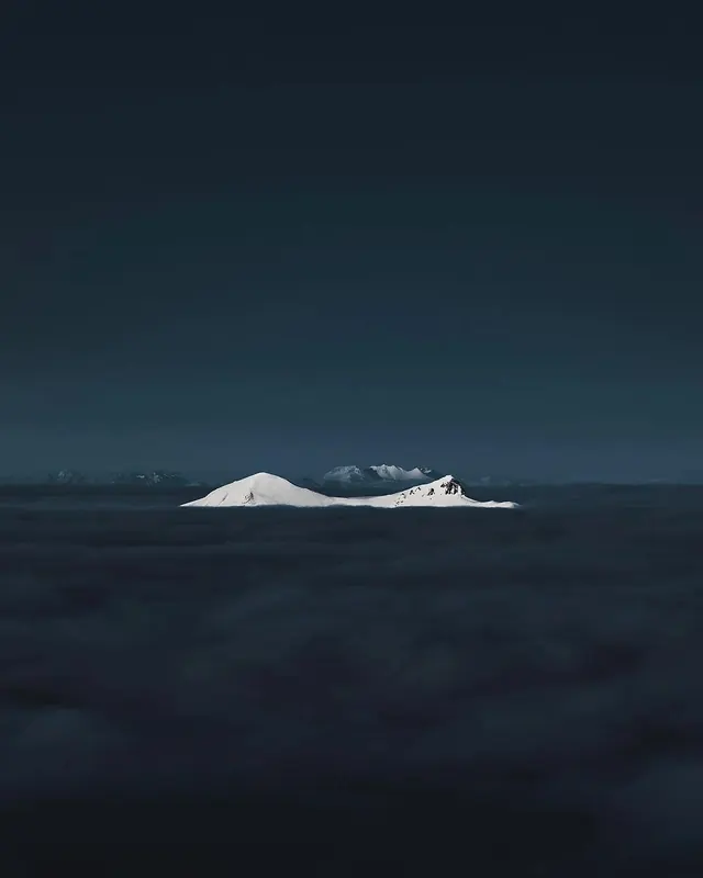 Arctic Landscape at Night