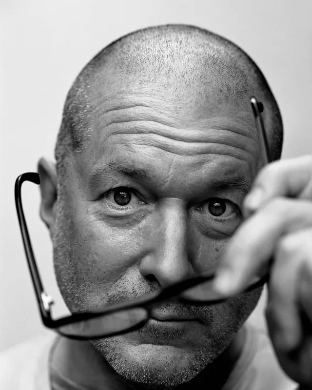 Close-up Portrait of Man with Glasses