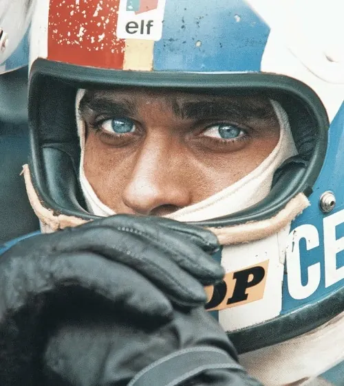Motorcycle Racer Portrait