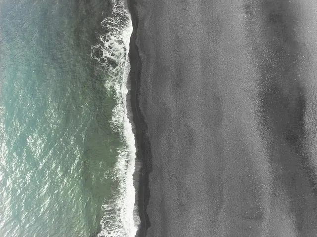 Aerial Beach Coastline