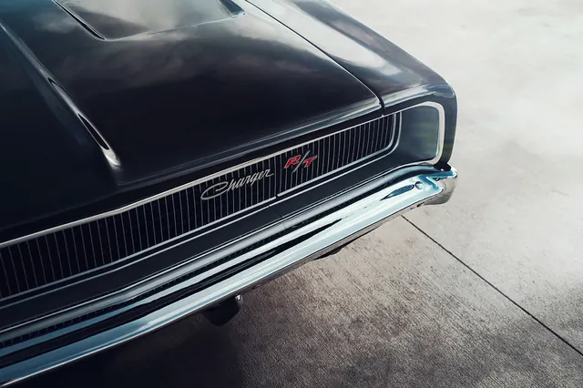 Classic Car Detail Close-up