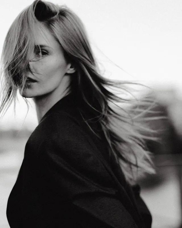 Monochrome Portrait of a Woman