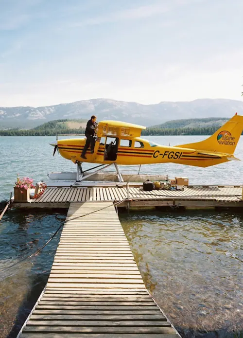 Seaplane on Lake