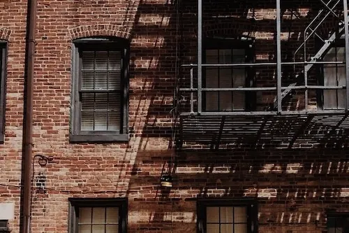 Red Brick Building Exterior