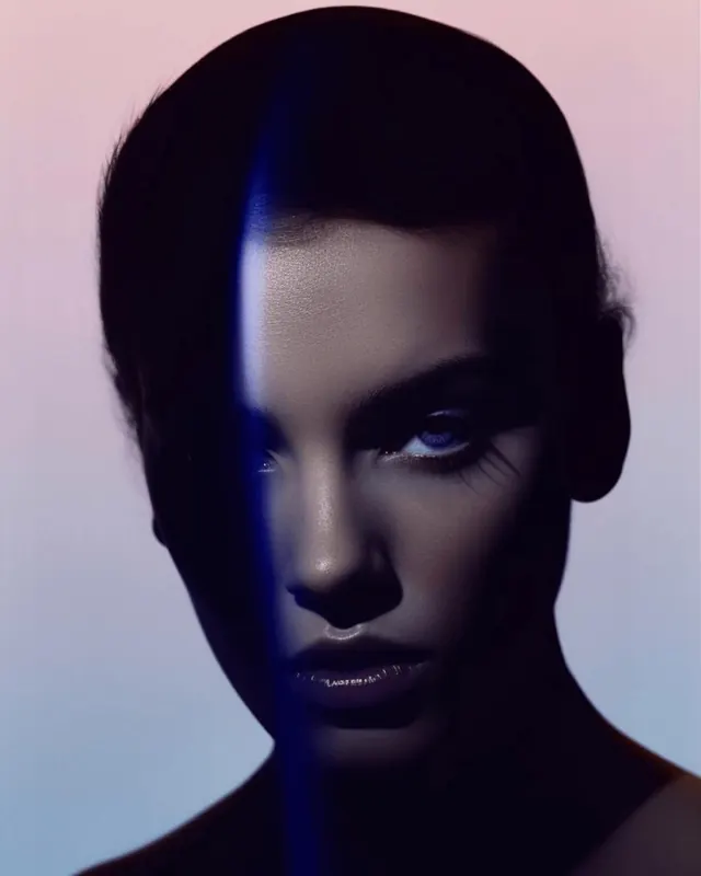 High-Contrast Portrait