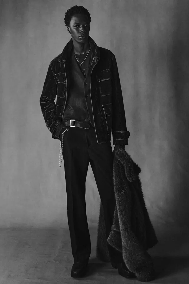 Monochrome Fashion Portrait