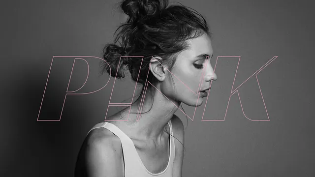 Portrait with Overlay Text