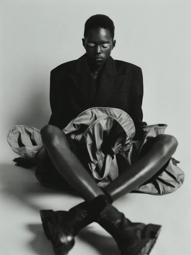 Monochrome Fashion Editorial