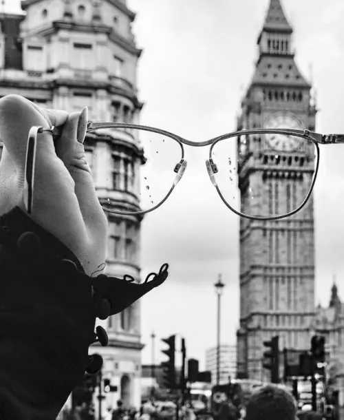 Monochrome Urban Portrait