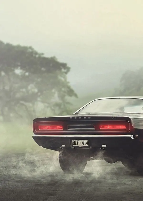 Foggy Car in Mist