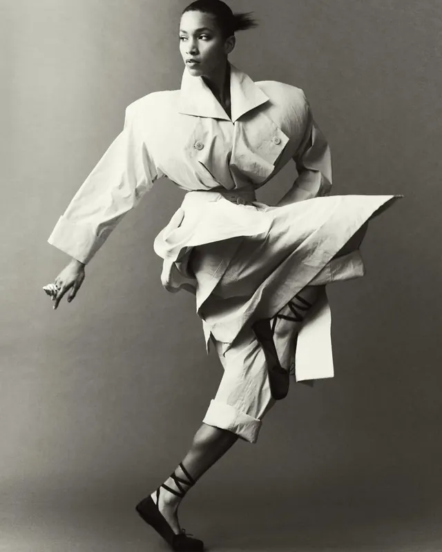 Monochrome Fashion Editorial