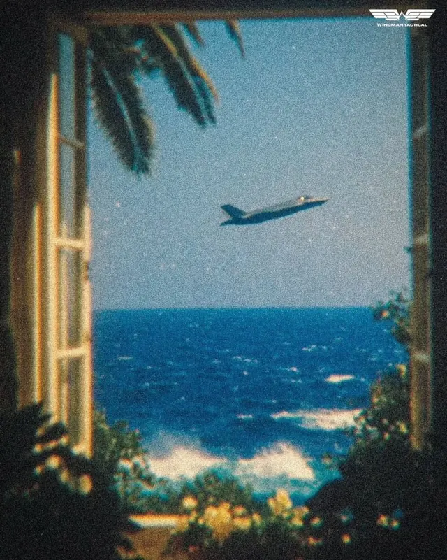 Airplane over Ocean View