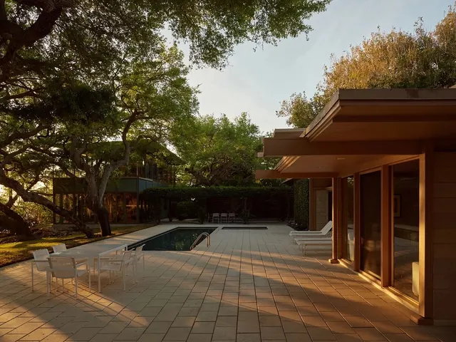Modern Architectural Courtyard