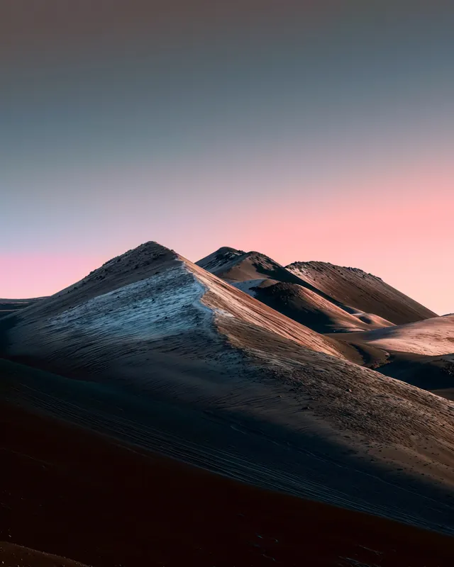 Snow-Capped Mountain Landscape