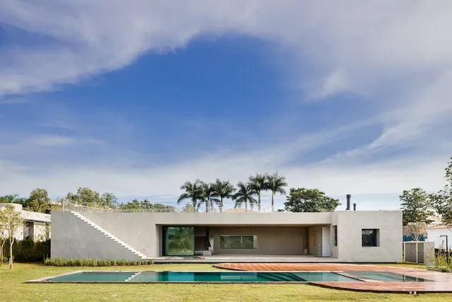 Modernist Architectural Exterior