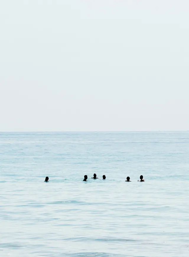 Minimalist Ocean Landscape