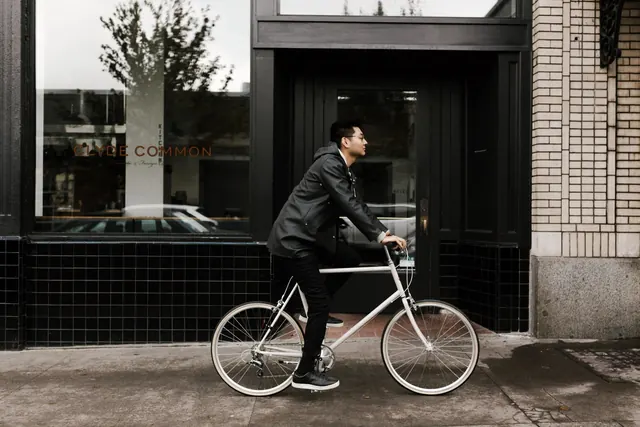Urban Cyclist Street Photography