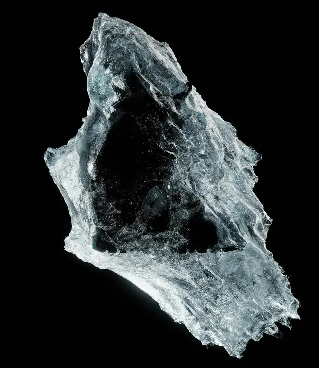 Abstract Ice or Crystal Form