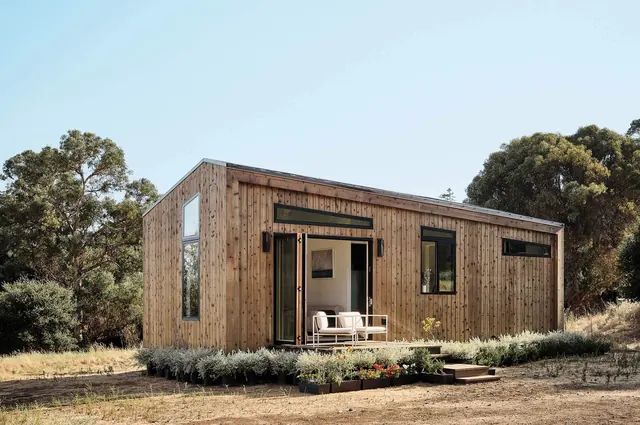 Modern Modular Cabin Exterior