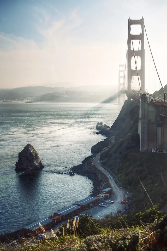 Golden Gate Bridge Coastal View