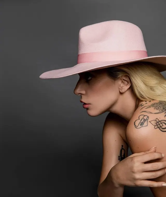 Portrait of Woman in Pink Hat