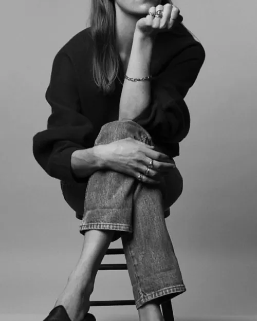 Monochrome Portrait of a Person