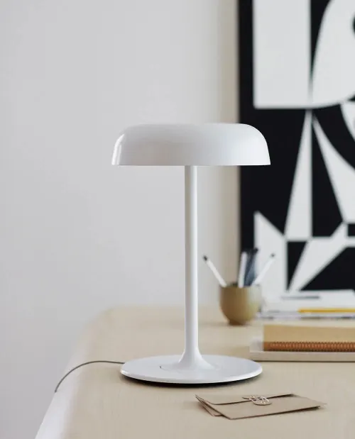Minimalist White Desk Lamp