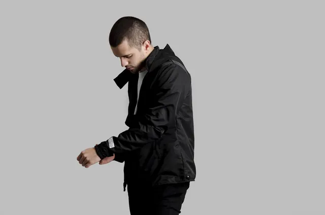 Man in Black Jacket Portrait