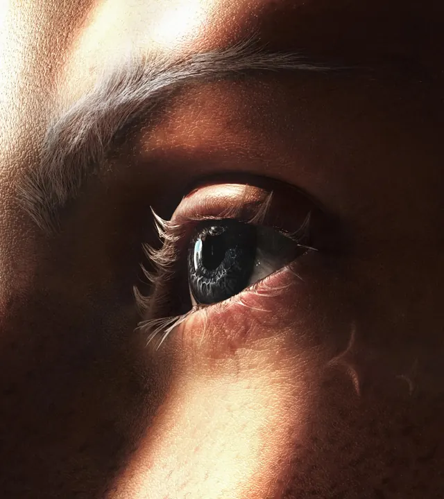 Extreme Close-up Eye Detail