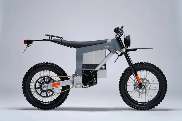 Electric Motorcycle Side Profile