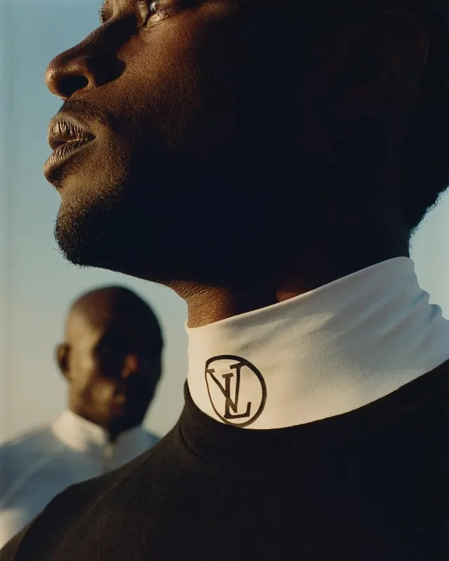 Monogram Collar Detail