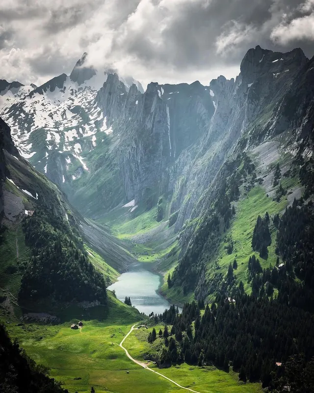 Alpine Mountain Landscape