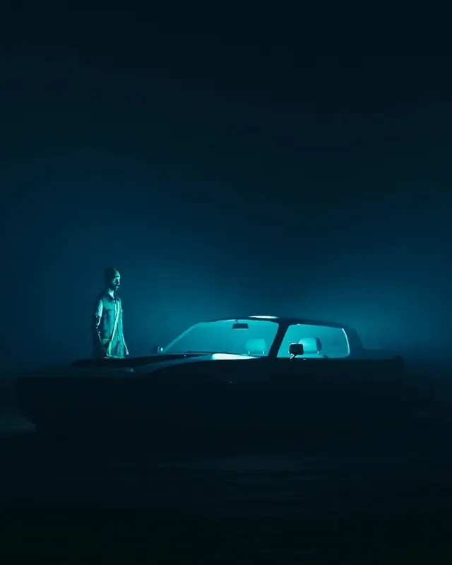 Cinematic Car Interior Scene
