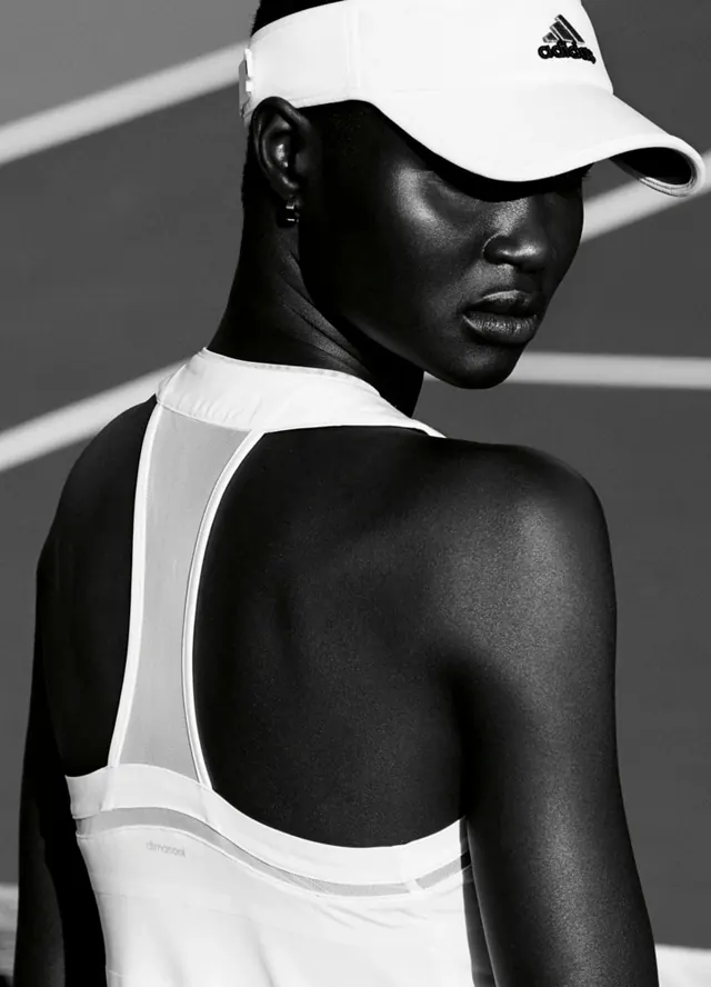 Monochrome Athletic Portrait