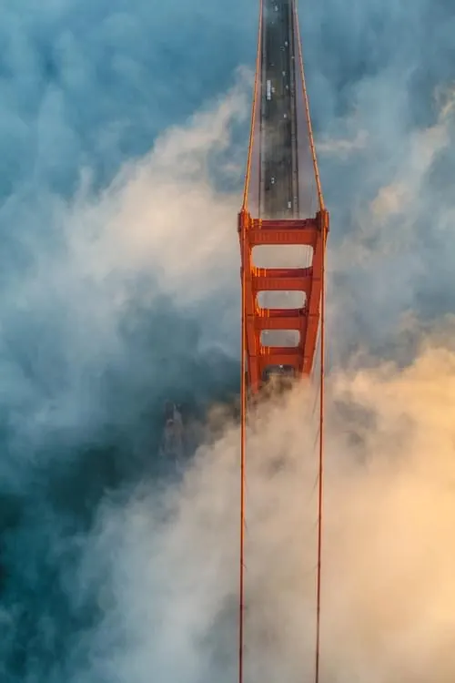 Golden Gate Bridge in Fog