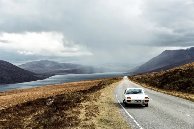 Mountain Road Landscape